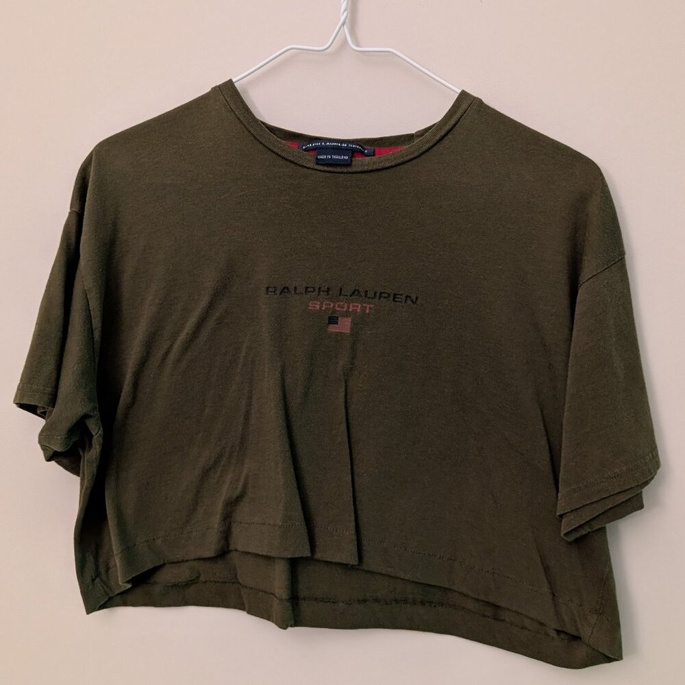 Ralph Lauren Sport Crop Tee